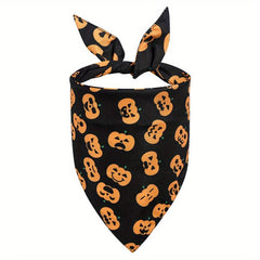 Halloween Pet Triangle Scarf Dog Bib Pet Supplies