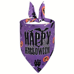 Halloween Pet Triangle Scarf Dog Bib Pet Supplies