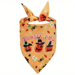 Halloween Pet Triangle Scarf Dog Bib Pet Supplies