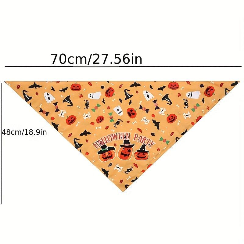 Halloween Pet Triangle Scarf Dog Bib Pet Supplies