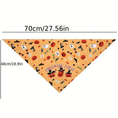 Halloween Pet Triangle Scarf Dog Bib Pet Supplies