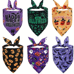 Halloween Pet Triangle Scarf Dog Bib Pet Supplies