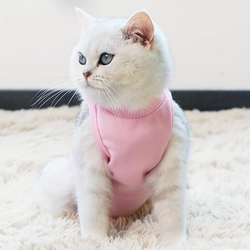 Cat Neutering Repair Suit Breathable Cat Clothes Post neutering Recovery