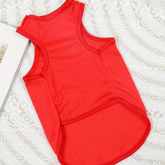 Summer Bear Graphic Tank Top for Pet