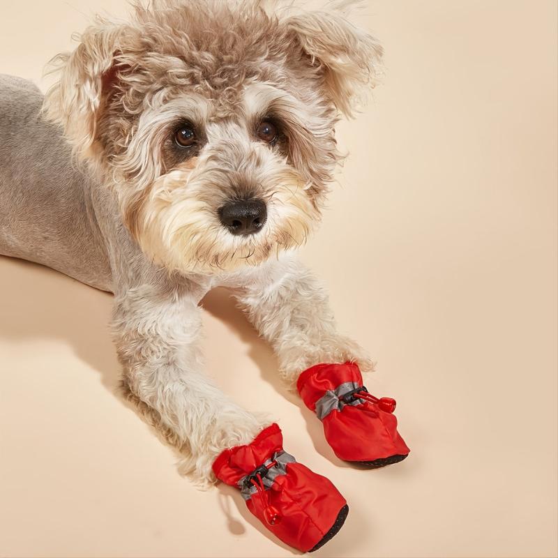 Water Resistant Anti Skid Dog Shoes for Rainy Days & Winter