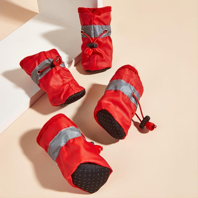 Water Resistant Anti Skid Dog Shoes for Rainy Days & Winter