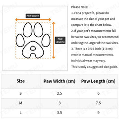 4pcs Pet Socks Dog Paw Protectors Warm Cotton Socks for Dogs Cats
