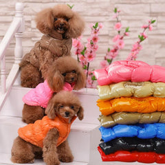 Warm Winter Coat Thickened Pet Dog Vest Clothes