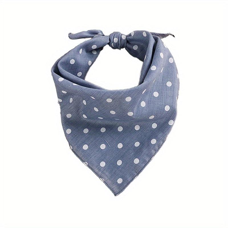 Polka Dot Dog Scarf for Birthday Celebrations