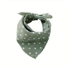 Polka Dot Dog Scarf for Birthday Celebrations
