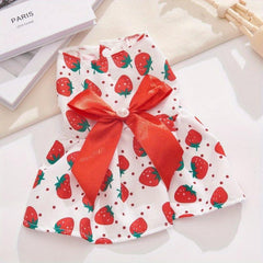 Summer Thin Floral Pet Princess Dress for Small Dog & Cat