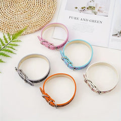 Reflective Cat Collar with Light Ring for Pet Decorations