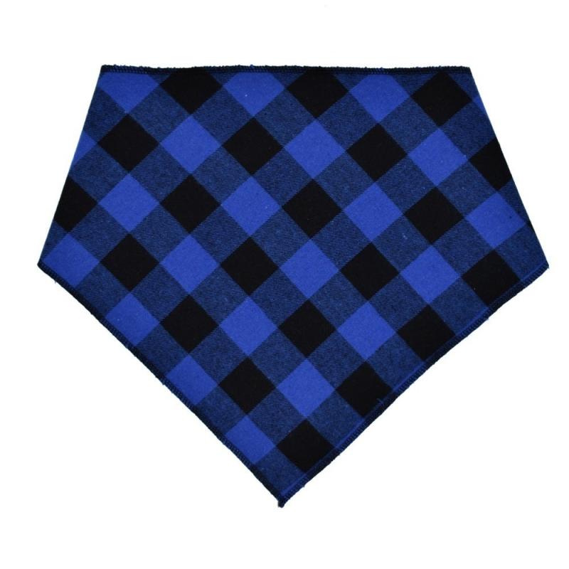 Dog Bandana Pet Plaid Scarf for Small Medium Large Dog
