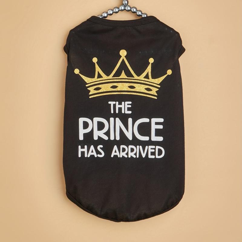 Pet Prince Arrival Tank Top for Dogs/Cats