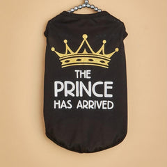 Pet Prince Arrival Tank Top for Dogs/Cats