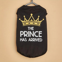 Pet Prince Arrival Tank Top for Dogs/Cats