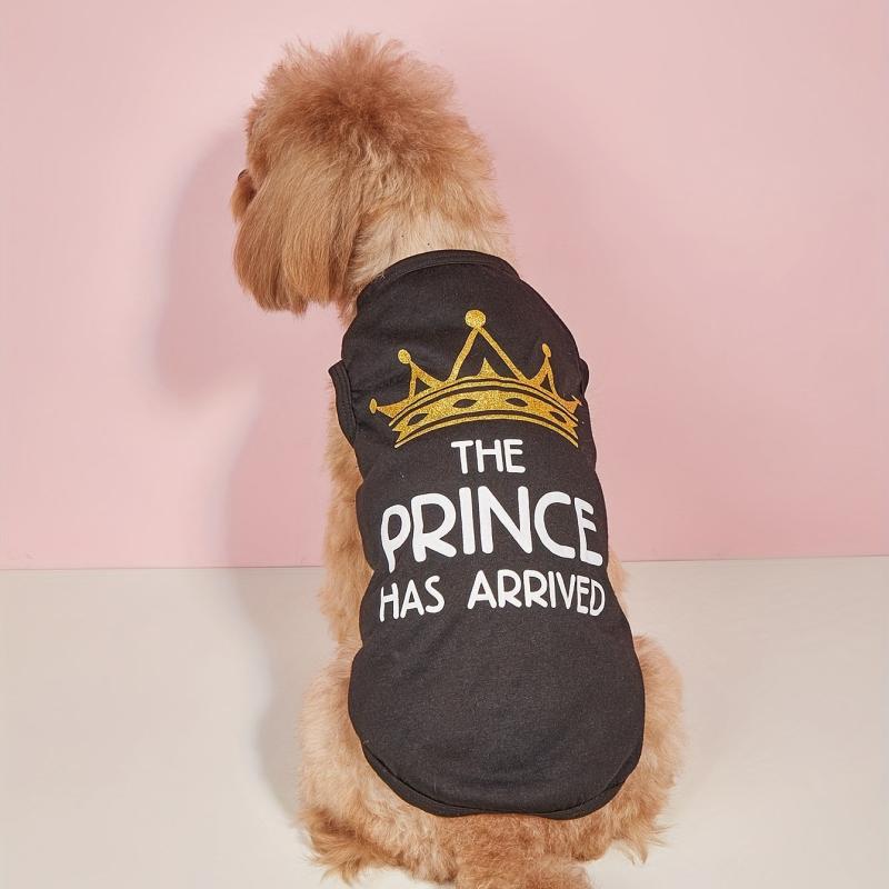 Pet Prince Arrival Tank Top for Dogs/Cats