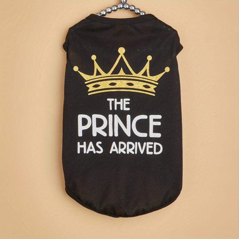 Pet Prince Arrival Tank Top for Dogs/Cats