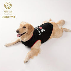 Summer Dog T Shirt with Mommy Boy Print - Small Medium Large Dogs