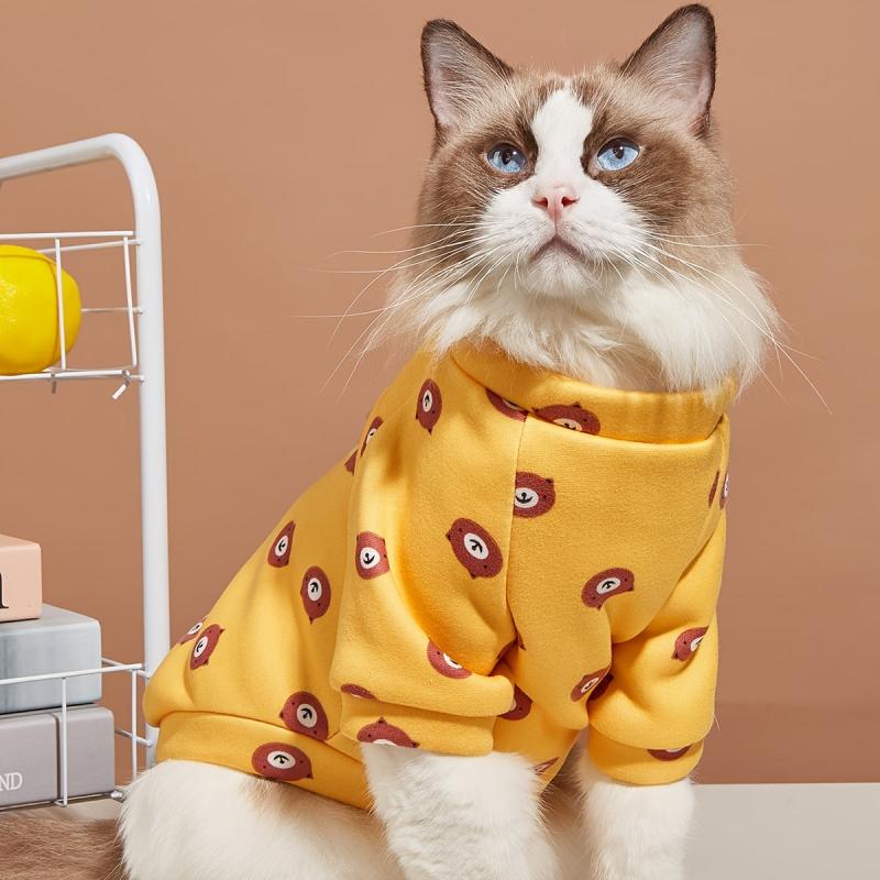 Cozy Winter Fleece Pet Sweatshirts