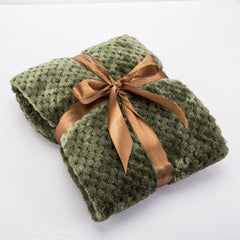 Furry Plush Pet Throw Blanket for Small Dogs and Cats