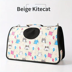 Portable Cat Carrier for Travel with Dogs and Puppies