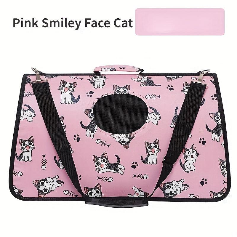 Portable Cat Carrier for Travel with Dogs and Puppies