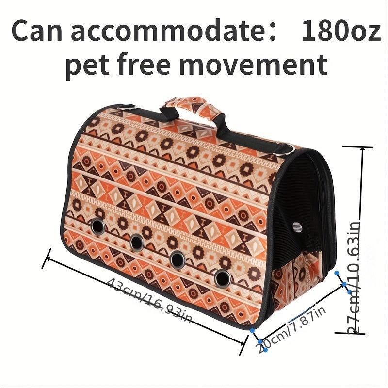 Portable Cat Carrier for Travel with Dogs and Puppies