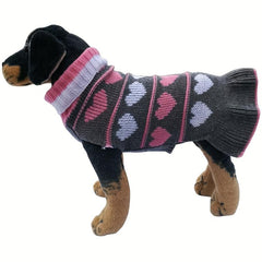 Stylish and Warm Dog Long Sweater for Winter