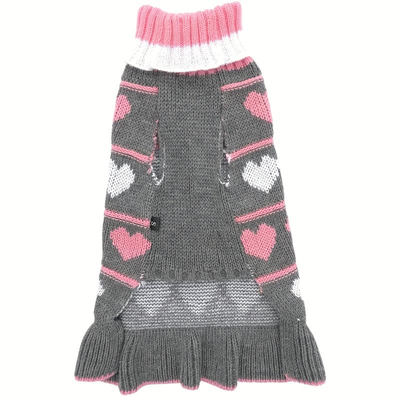 Stylish and Warm Dog Long Sweater for Winter