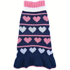 Stylish and Warm Dog Long Sweater for Winter