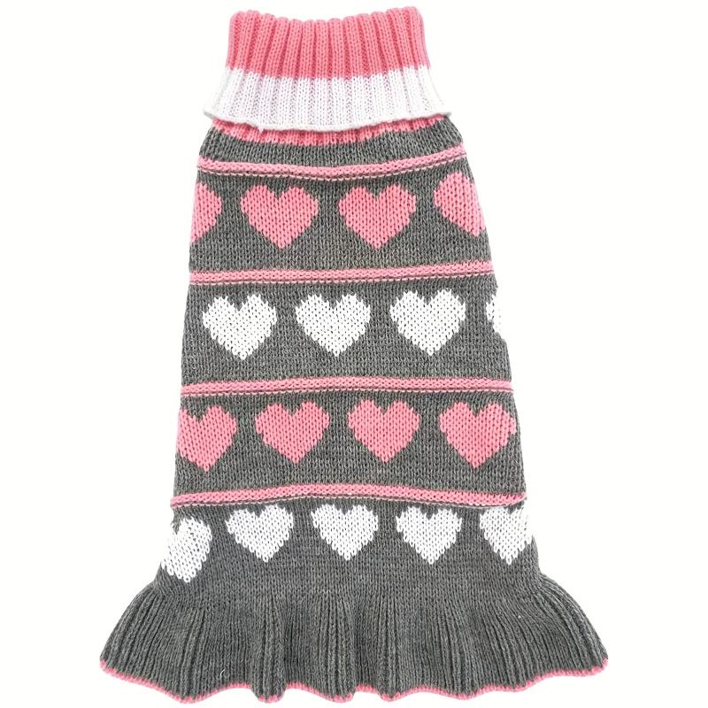 Stylish and Warm Dog Long Sweater for Winter