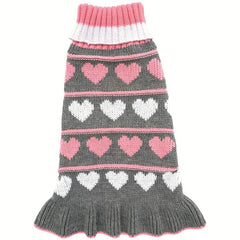Stylish and Warm Dog Long Sweater for Winter