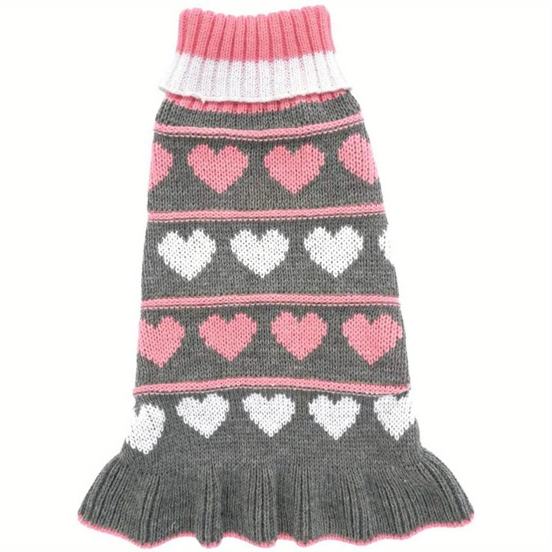 Stylish and Warm Dog Long Sweater for Winter