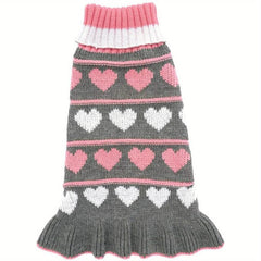 Stylish and Warm Dog Long Sweater for Winter