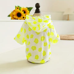 Pet Dog Cat Sun Protection Coat With Hood