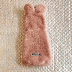 Cozy Rabbit Ear Fleece Dog Coat Winter Hooded Pet Jacket for Dogs