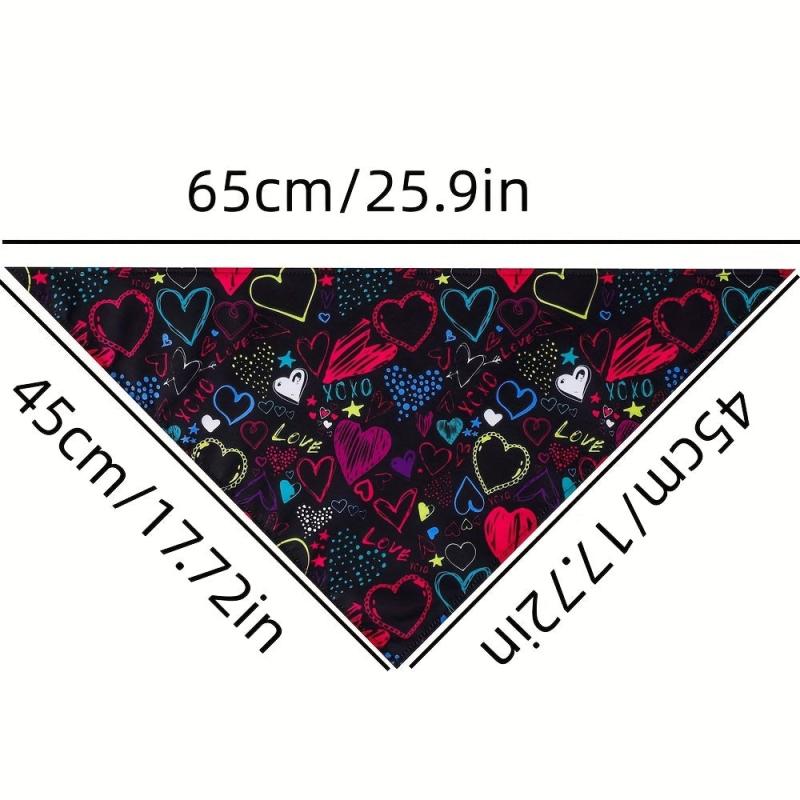 Fashionable Pet Bandana Scarf for Stylish Pets