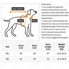 Reflective Dog Jacket for Winter