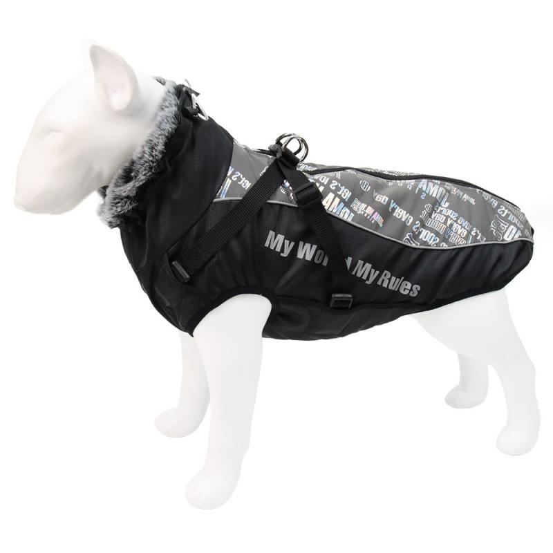 Reflective Dog Jacket for Winter