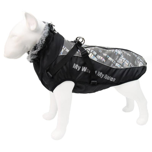 Reflective Dog Jacket for Winter
