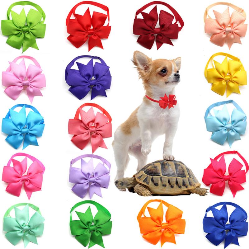 10pcs Hexagon Bow Tie for Small and Medium Dogs, Perfect Gift for Your Furry