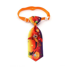 Halloween Pet Bowtie Cat Dog Adjustable Collar Decoration