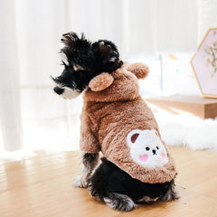 Pet Warm Teddy Bear Costume Dog & Cat Pet Costumes