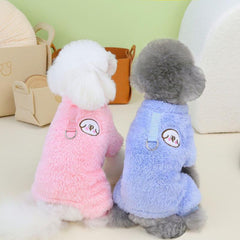 Cartoon Graphic Dog Sweater for Autumn and Winter