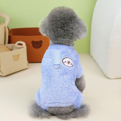 Cartoon Graphic Dog Sweater for Autumn and Winter