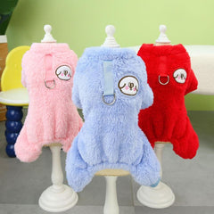 Cartoon Graphic Dog Sweater for Autumn and Winter