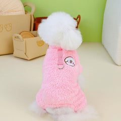 Cartoon Graphic Dog Sweater for Autumn and Winter