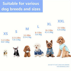 Dog Paw & Heart Graphic Pet Vest Summer Party Clothes