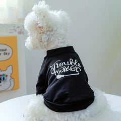 Funny Pet Tee with Trouble Maker Words